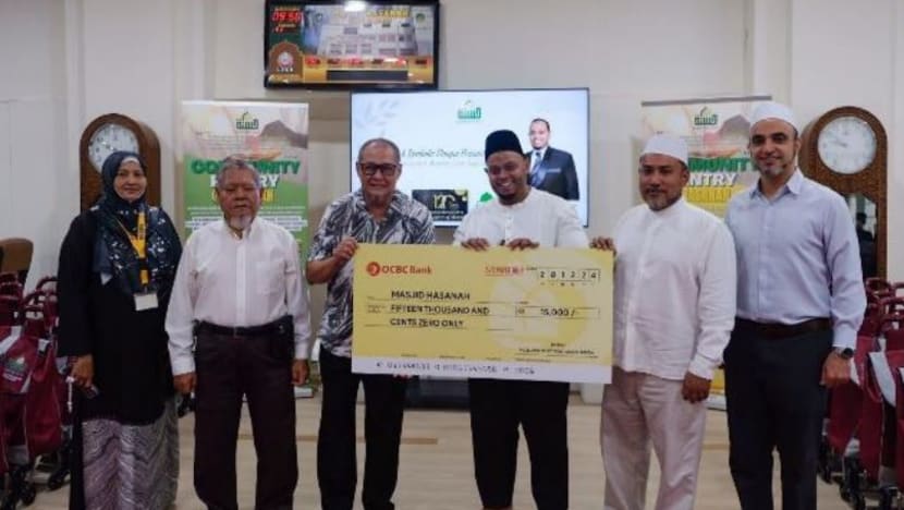 MTFA hulur S$15,000 biaya naik taraf Masjid Hasanah; S$5,000 untuk Masjid Hajjah Fatimah bantu keluarga bergaji rendah MTFA hulur S$15,000 biaya naik taraf Masjid Hasanah; S$5,000 untuk Masjid Hajjah Fatimah bantu keluarga bergaji rendah