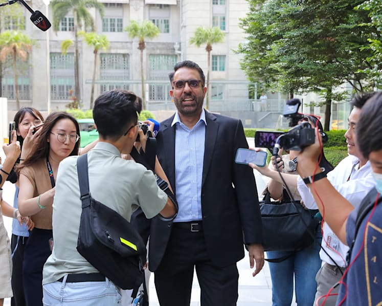 WP chief Pritam Singh arrives at court for case believed to be linked to perjury probe over 2021 privileges committee hearing