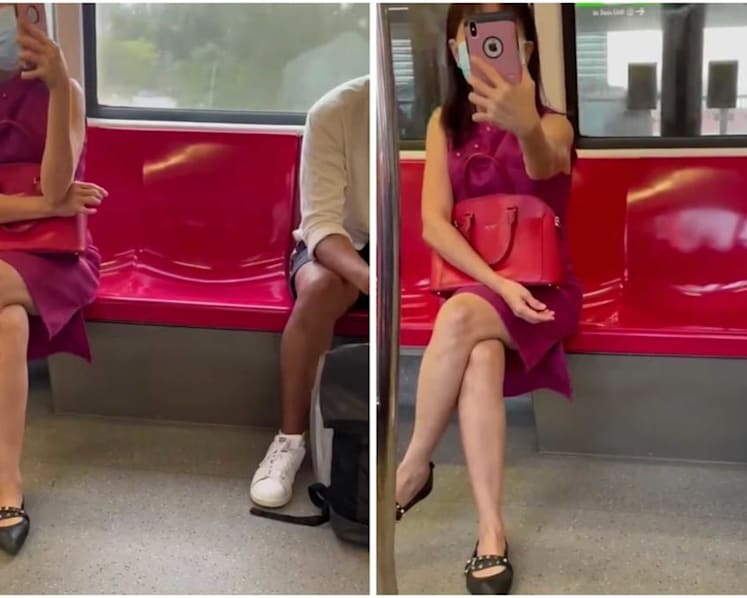 Woman filmed making racist remarks on MRT train charged, remanded for psychiatric evaluation
