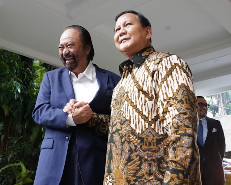 Prabowo’s two rival parties likely to join his coalition, giving him near-supermajority in parliament
