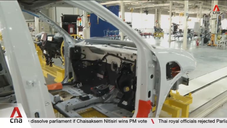 Malaysia's national carmaker Proton opens country's first electric vehicle plant