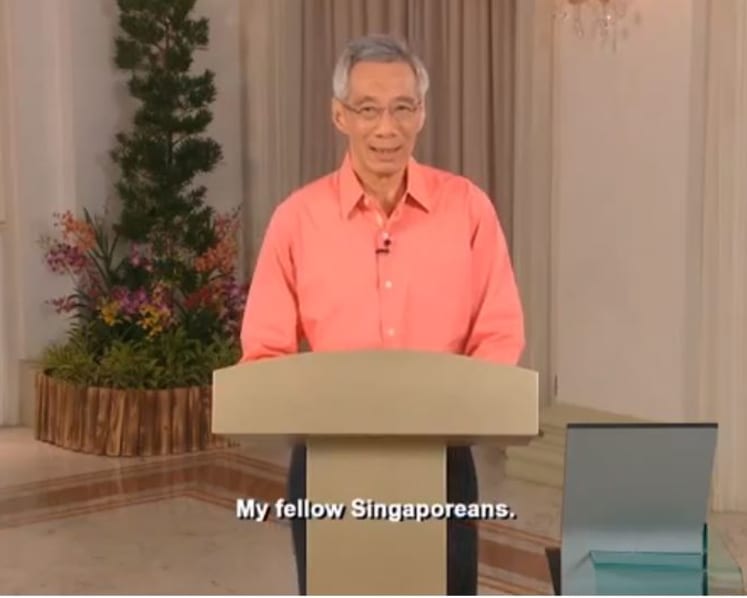 Watch: PM Lee's national broadcast on S'pore's post Covid-19 future