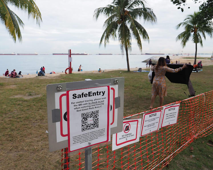 Covid-19: Crowded parks, beaches to be closed when they near capacity limits, says MOH