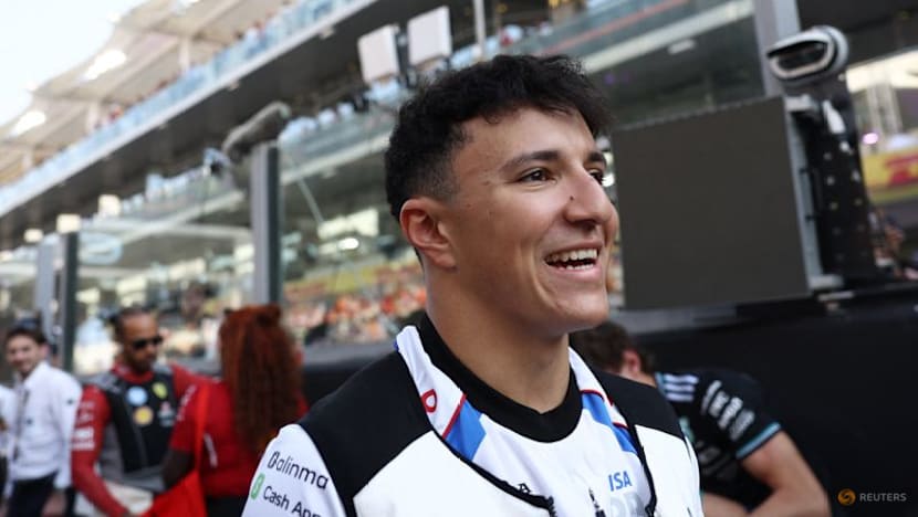 Hadjar crashes Red Bull car in Barcelona pre-season testing