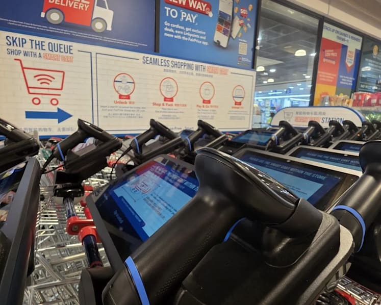 FairPrice to roll out smart shopping carts with self-checkout, navigation features by end-2026