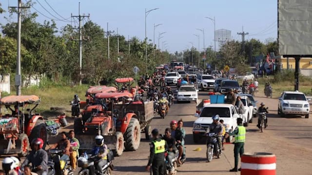 泰柬边境再爆激烈冲突 至少五人死近30伤 