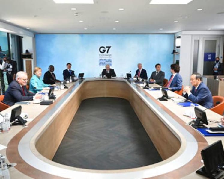 Biden urges G7 leaders to call out and compete with China 