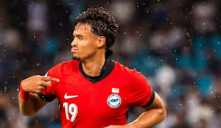Late Ilhan Fandi stunner gives Lions win over Cambodia in ASEAN football championship opener