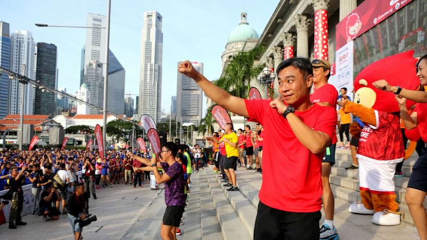 Singaporeans get set to sweat as bigger GetActive kicks off