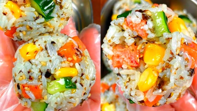食谱：开胃小饭团