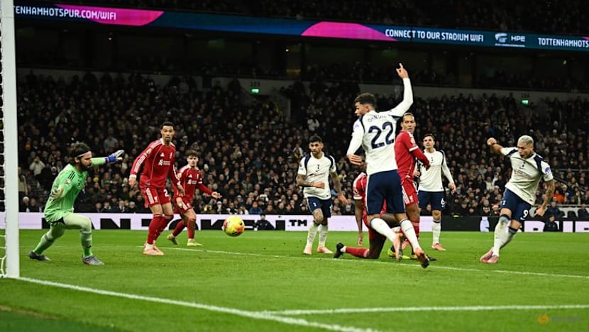 Isak on target but injured as Liverpool hang on to defeat Tottenham