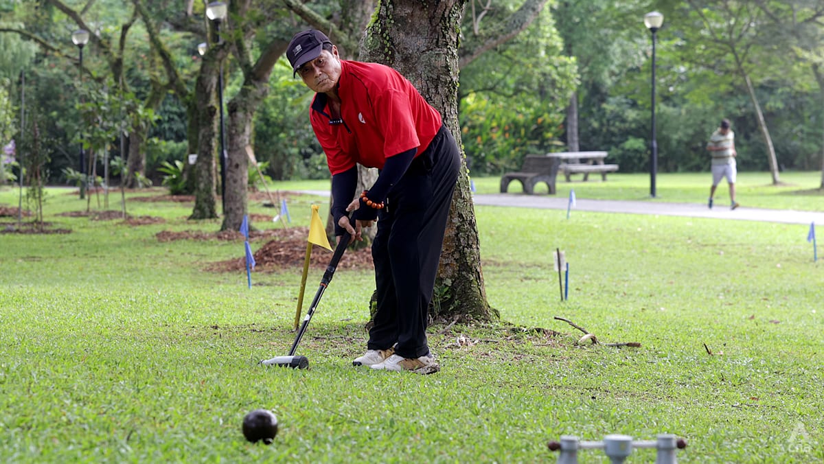 He stumbled into woodball by chance. Now, at 75, he is Singapore's oldest athlete at the 2025 SEA Games