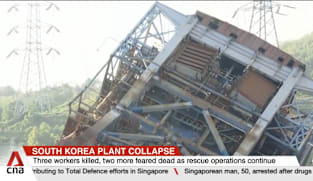South Korea plant collapse: Three killed, others feared dead as rescue operation continues 