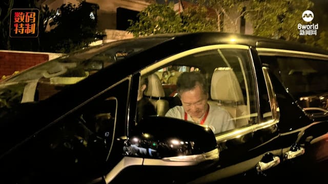 【直播】陈钦亮巡视计票中心之后回到住家