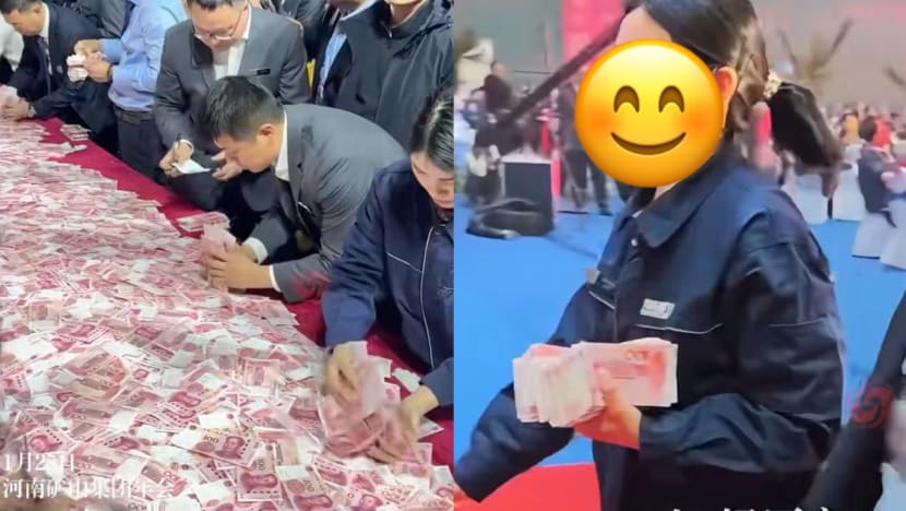 Mainland Chinese Company Lets Employees Take Home "As Much Cash As They Can Count" At Annual Dinner