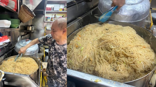 $1.50蒸米粉哪里找？先炒再蒸的独特香味，排长龙就靠它！