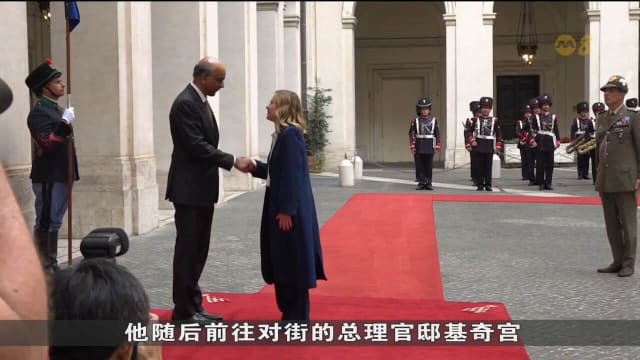 尚达曼总统结束对意大利访问 私下会晤教宗方济各