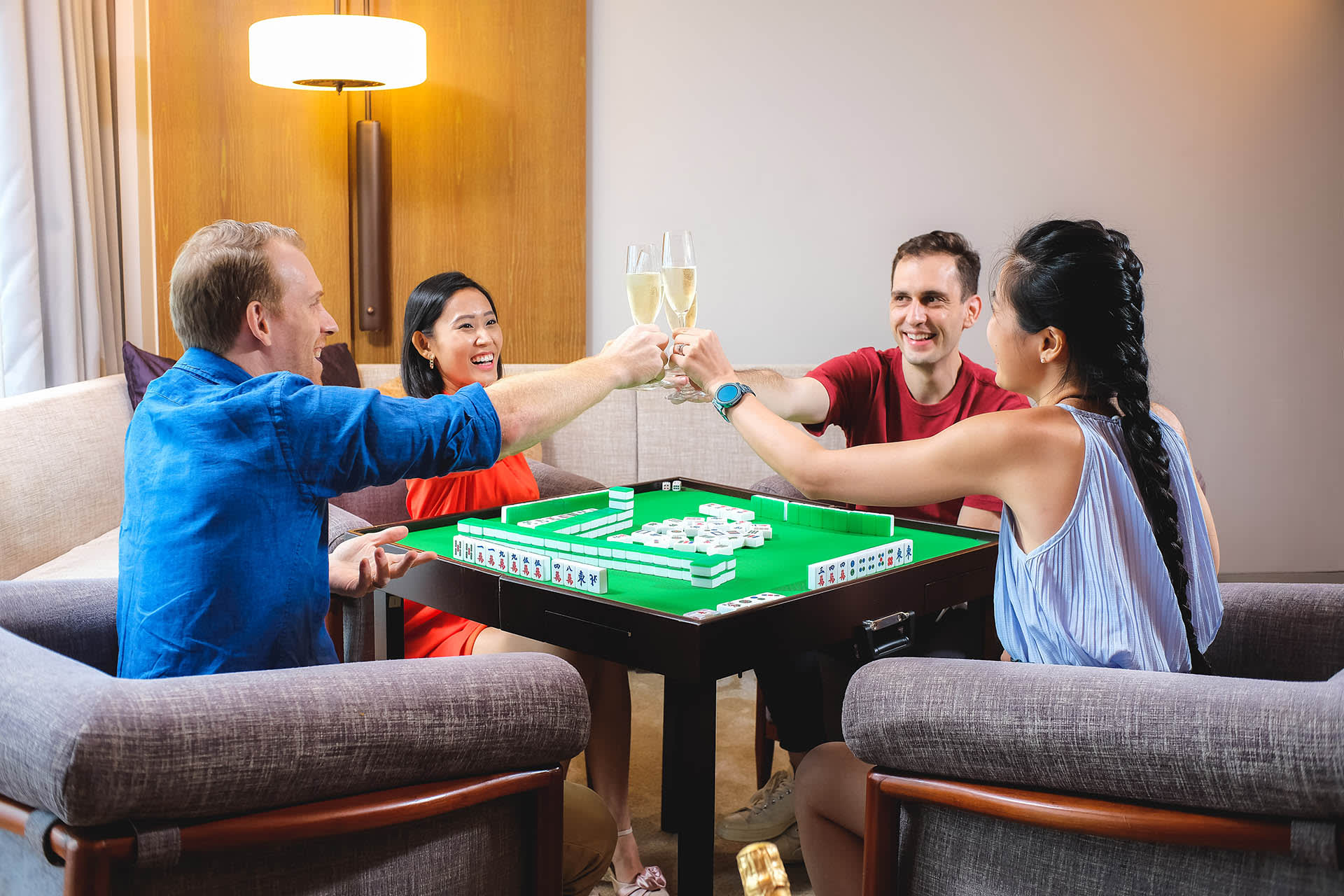 Mahjong Inn You Can Now Book A Fancy Hotel Suite To Learn To Play Mahjong While ...