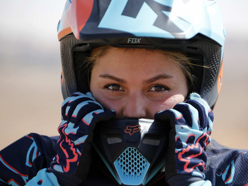 Iranian biker blazes trail for women