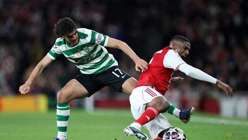 Arsenal scrape past Sporting to reach Champions League semi-finals