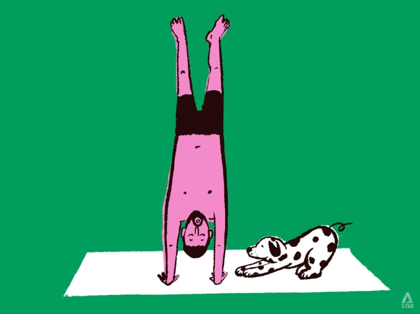 Head over heels: Why this writer is obsessed with perfecting his handstand