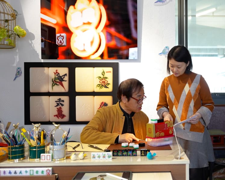 Meet the woman who customises unique mahjong tiles in Hong Kong 