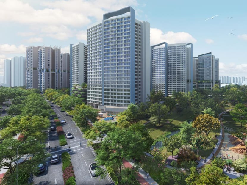An artist's impression of Bayshore central park. An artist's impression of Bayshore central park.