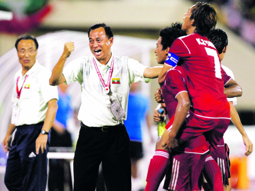 Myanmar wants football gold