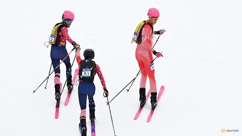SkiMo-US pair defy Europe-dominated rankings to come fourth in mixed relay