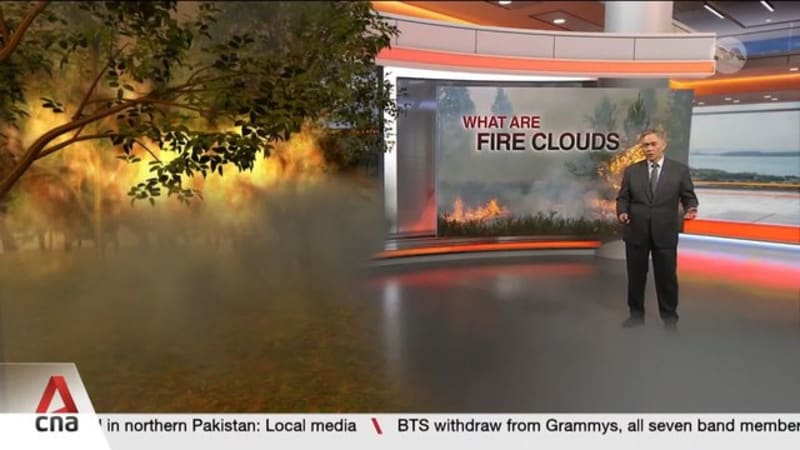 How ‘fire clouds’ are fanning the flames in Europe’s wildfires