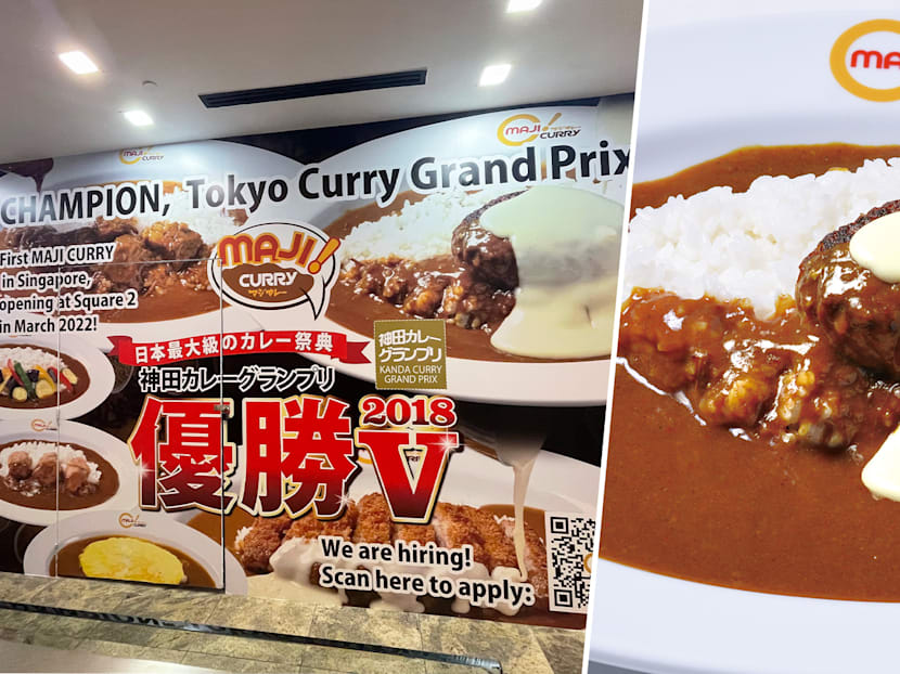 Award-Winning Tokyo Curry Restaurant Opening In Novena, Cheese Fondue Hamburg Curry Rice Offered