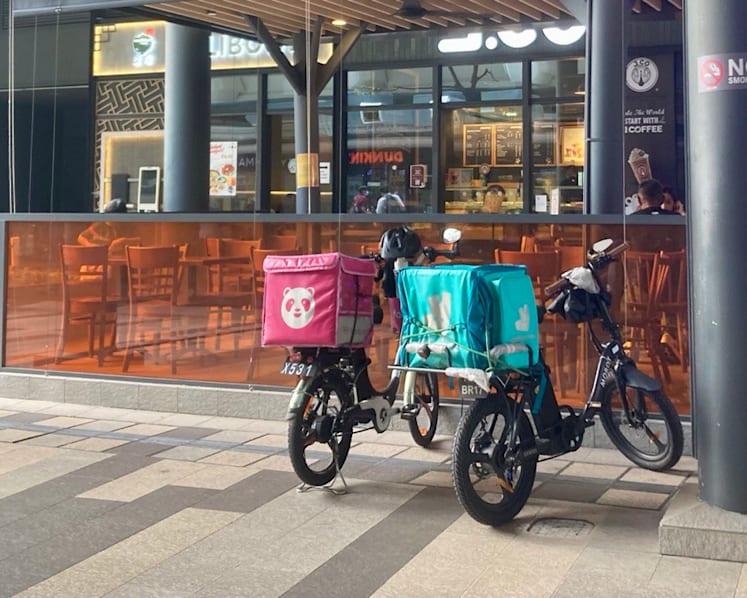 4 foreigners charged for working illegally as food delivery riders