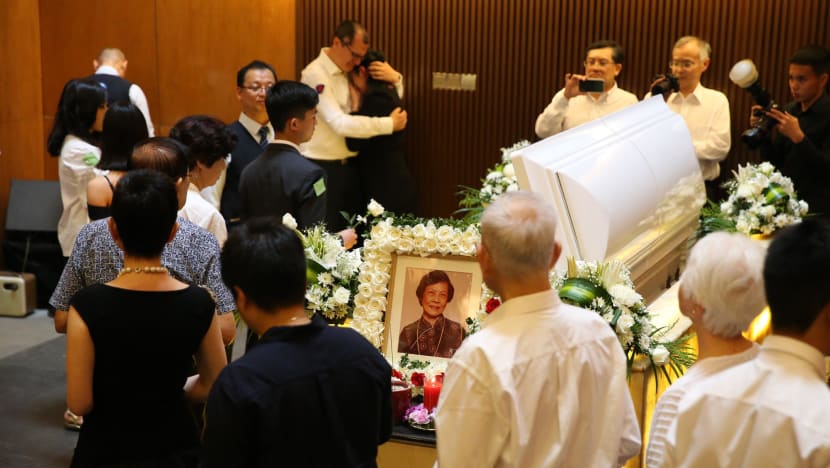 Mrs Wee Kim Wee’s way to love was through her cooking, family and friends say in eulogies