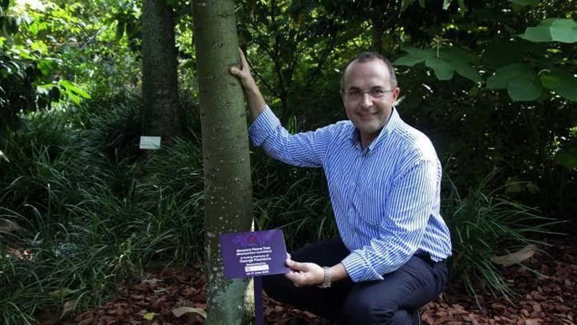 Australian is first person to adopt a tree at Gardens by the Bay