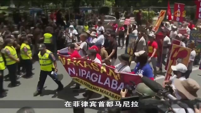 亚洲多个城市举行劳动节示威 多个抗议活动爆发警民冲突