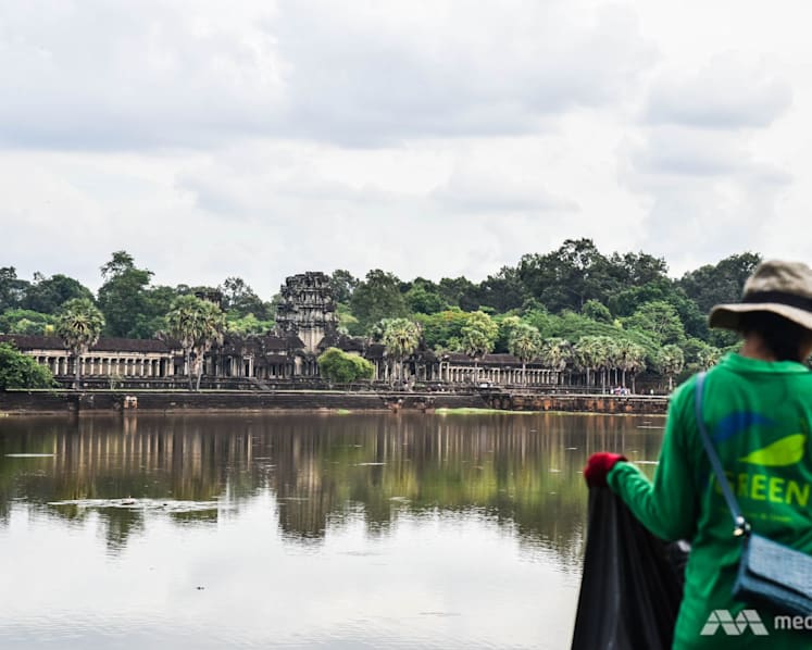 With Cambodia ‘drowning in a wave’ of waste, plastic could be banned at Angkor Wat 