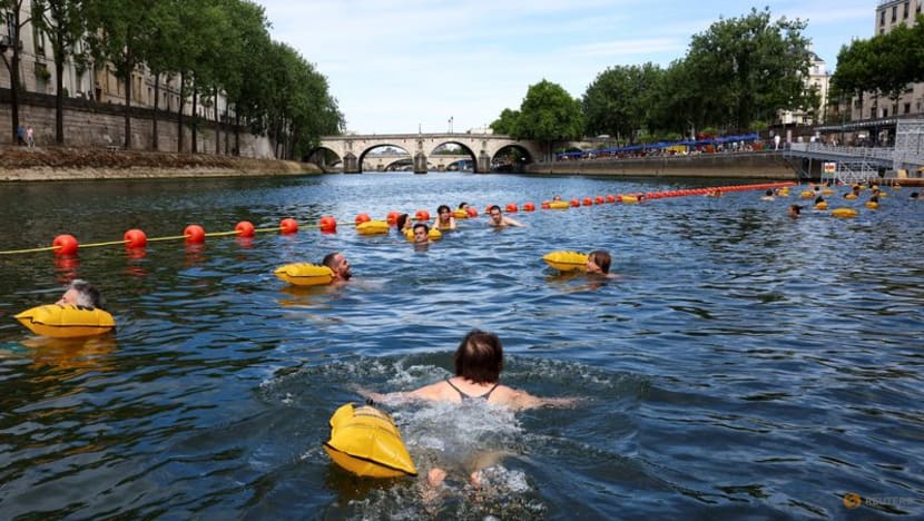 'Childhood dream': Seine reopens to Paris swimmers after century-long ban