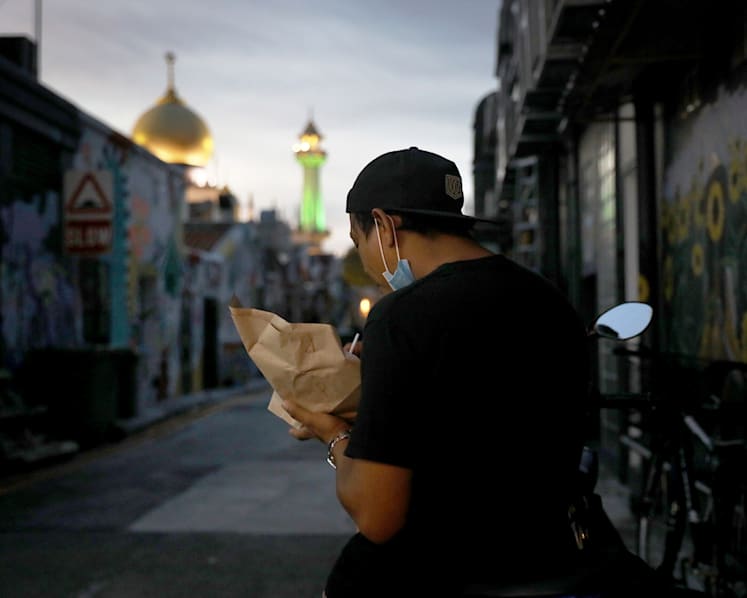 Circuit-breaker Ramadan a challenge for food delivery riders, but more tips, acts of kindness shine through