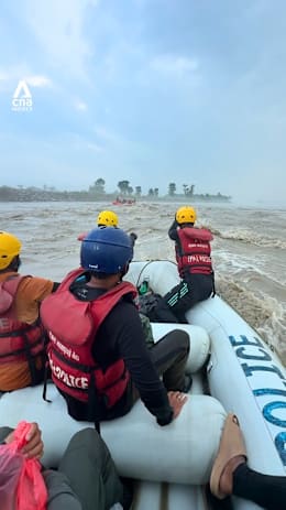We followed Nepal's rescuers into the Narayani river