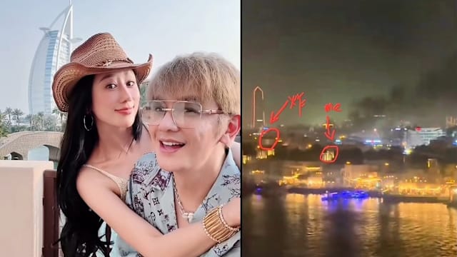 航班与导弹擦肩而过！陈浩民与妻子蒋丽莎惊险撤离迪拜