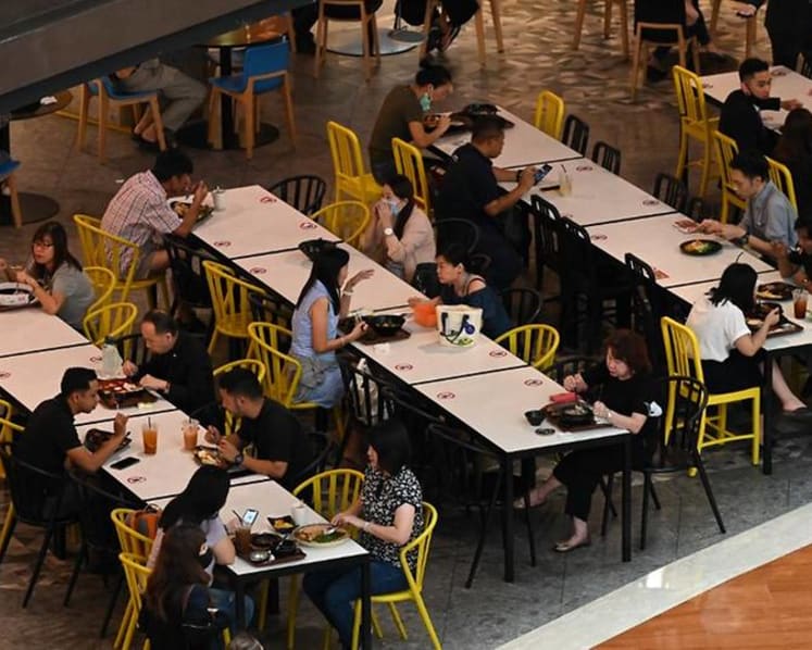 Dining-in allowed for groups of 10 from Mar 29 as Singapore eases COVID-19 measures