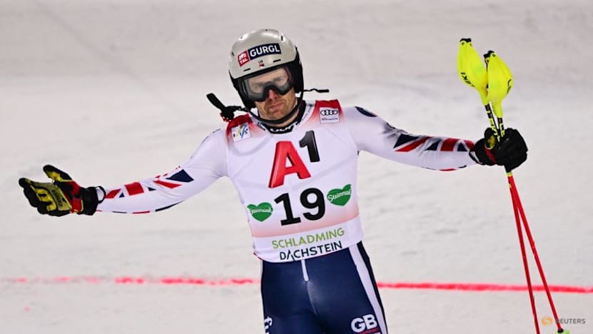 Alpine skiing-Britain's old fox Ryding says slalom will be wide open
