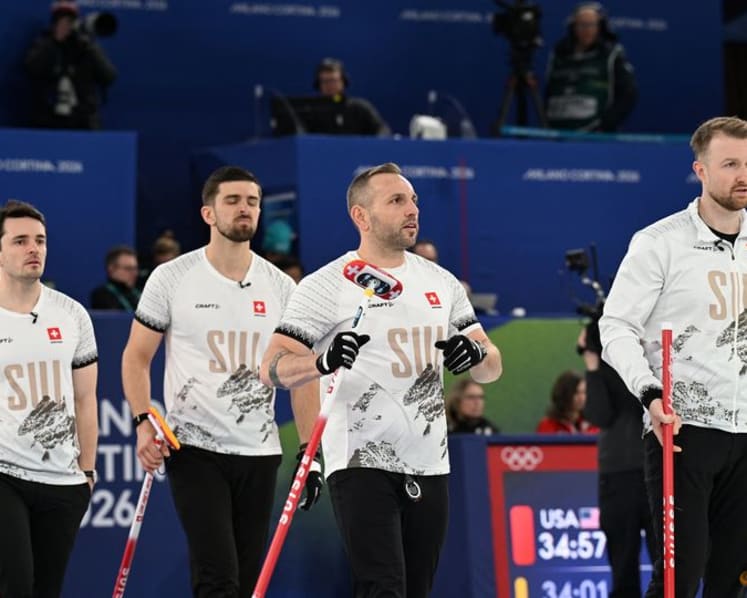 Curling-Switzerland's Schwaller following in father's footsteps at Winter Games