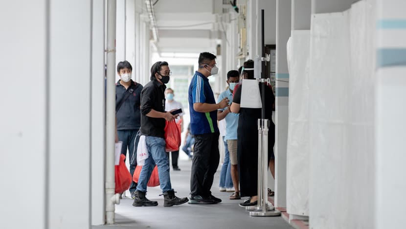 10 Covid-19 cases from 4 households at Hougang block, including one detected from mass testing; 126 results pending