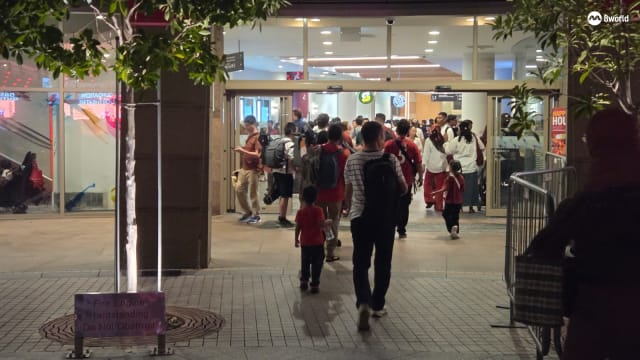 滨海湾拥挤情况已经舒缓 所有区域恢复通行