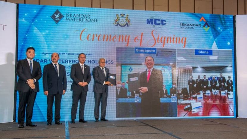 Danga Heights, MCC S'pore meterai kerjasama bina projek RM8 bilion di Skudai