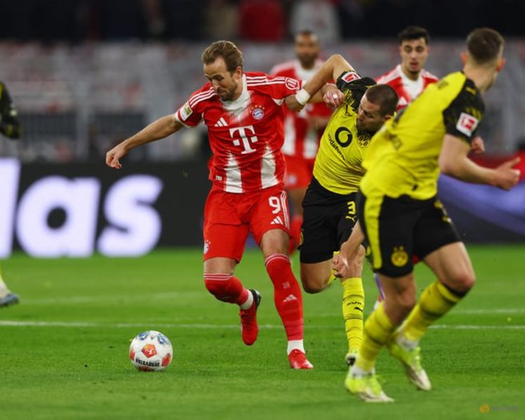 Kane double, Kimmich strike give leaders Bayern 3-2 comeback win at Dortmund