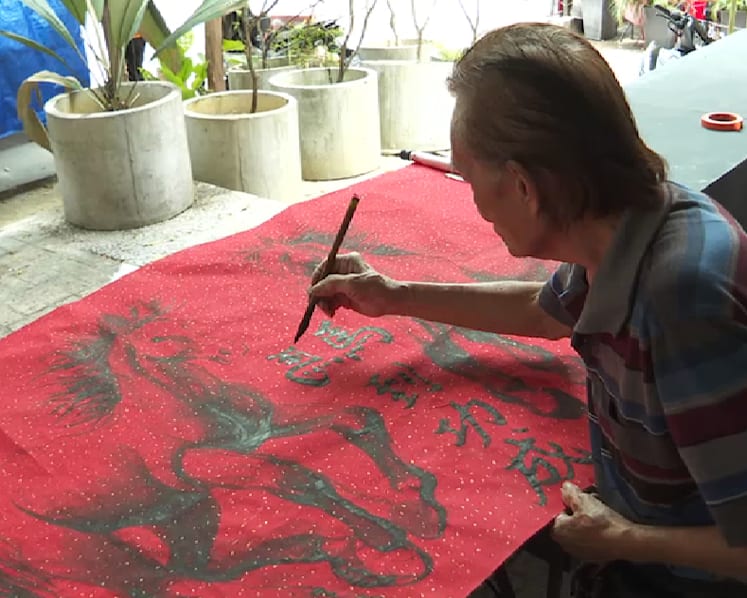Chinese calligraphy sees renewed interest in Malaysia, especially among seniors
