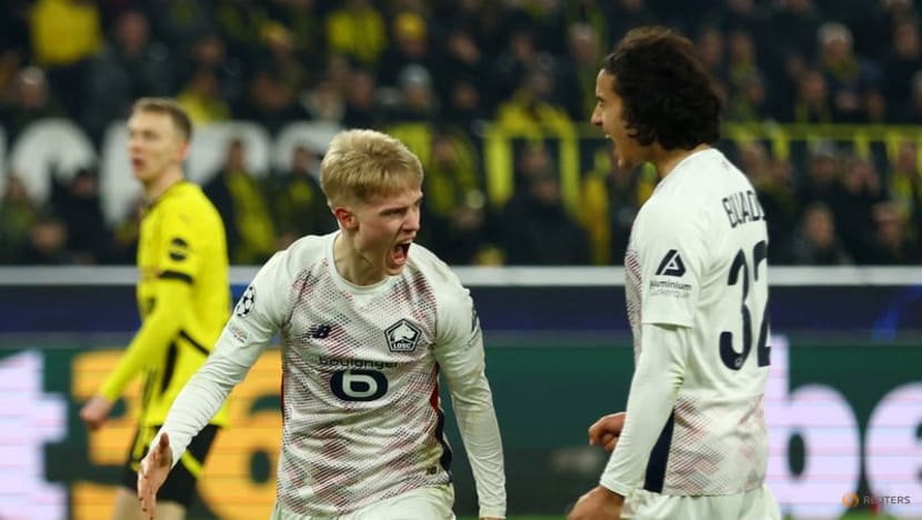Lille claim 1-1 draw at Dortmund in Champions League first leg