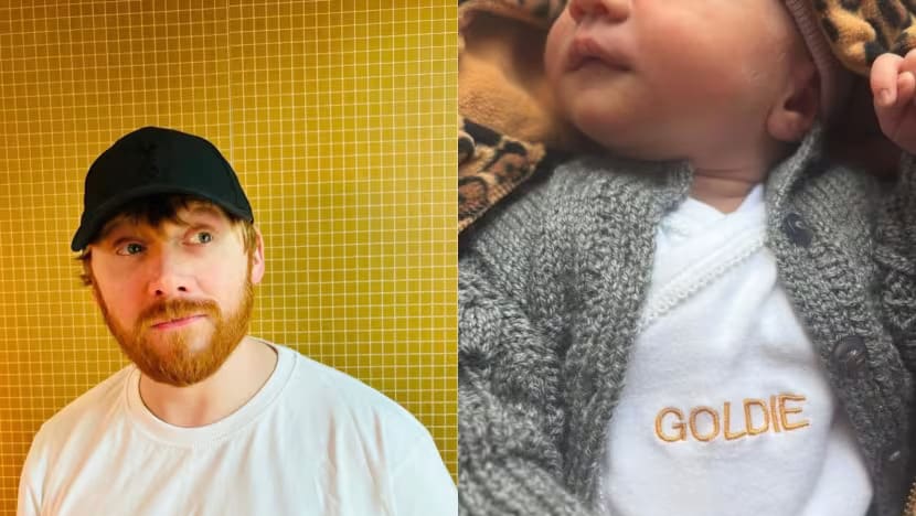 Resmi jadi ayah dua anak, Rupert Grint pamerkan foto perdana baby Goldie